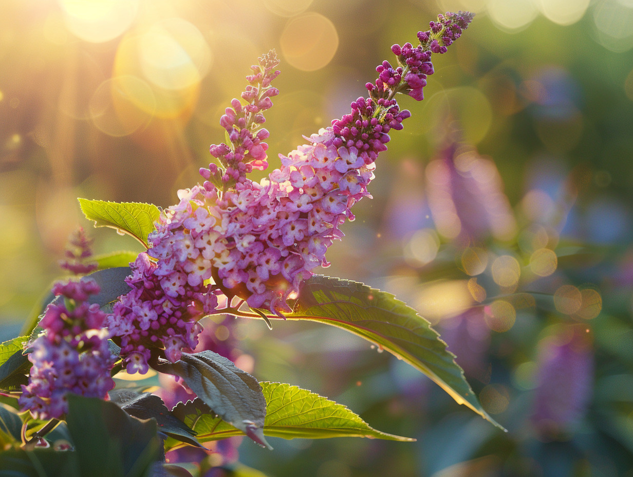 arbre à papillon fleurs